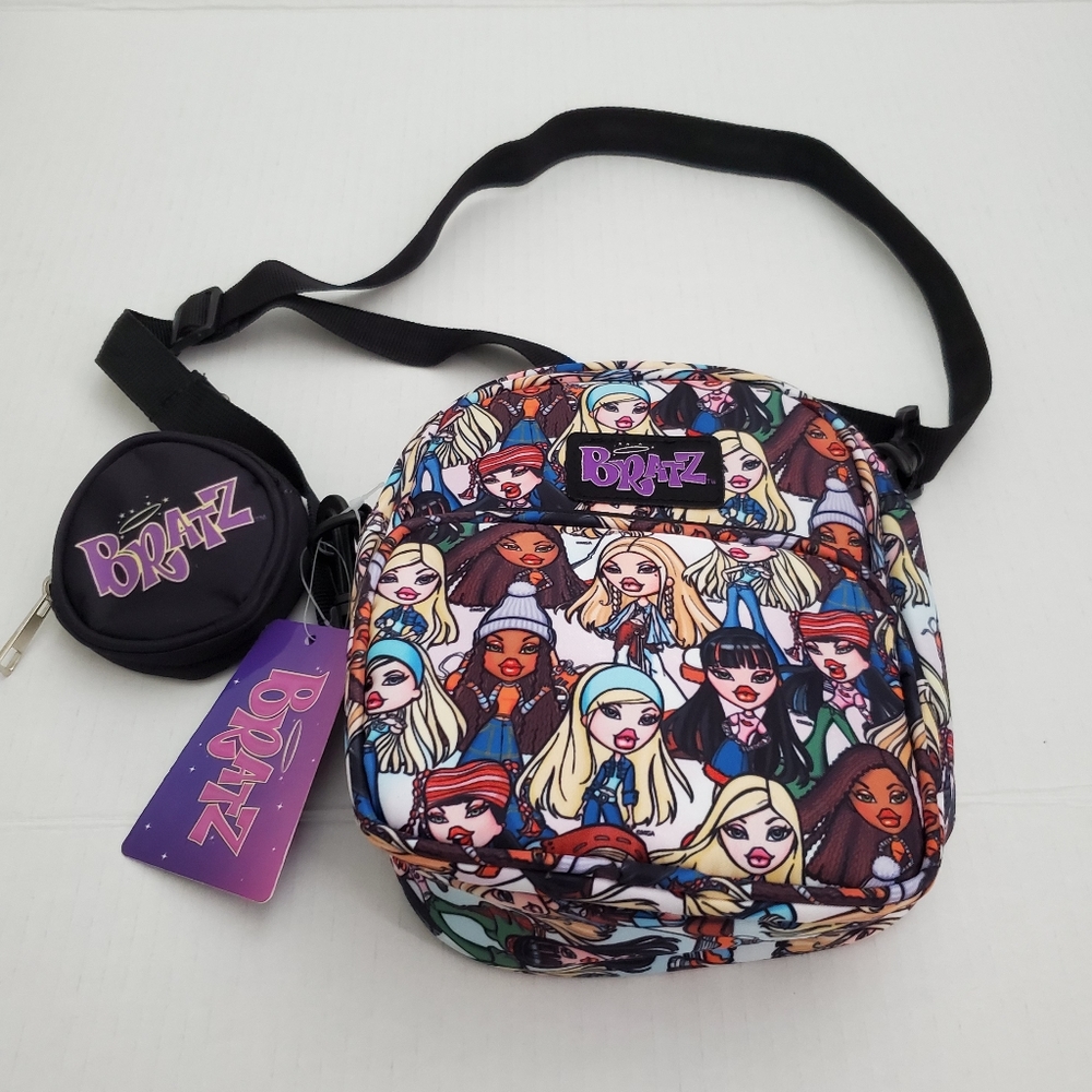 Bratz MAD  Engine Nylon Crossbody Bag With Case.